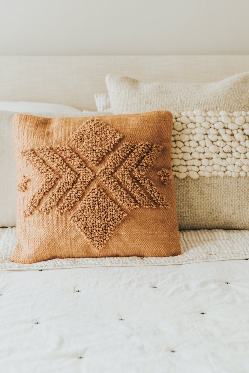 Myrtle Embroidered Pillow Cover - Myrtle Embroidered Pillow Cover -   19 diy Pillows couch ideas