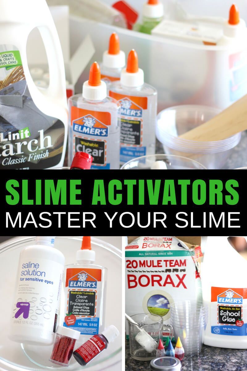 Slime Activator List for Making Your Own Slime - Slime Activator List for Making Your Own Slime -   19 diy Slime ingredients ideas