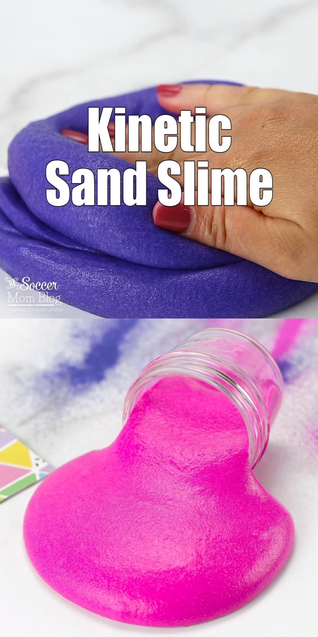 Kinetic Sand Slime - Kinetic Sand Slime -   19 diy Slime ingredients ideas