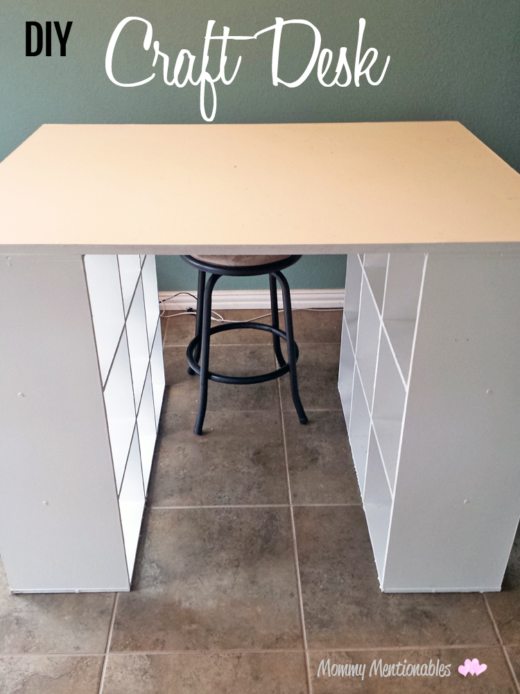 DIY Craft Desk – The Story of Five - DIY Craft Desk – The Story of Five -   19 diy Table desk ideas