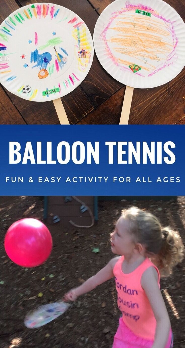 Balloon Tennis - Fun & Easy Activity for All Ages - Glitter On A Dime - Balloon Tennis - Fun & Easy Activity for All Ages - Glitter On A Dime -   19 fitness Art for kids ideas