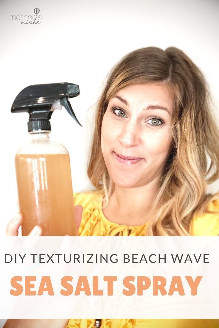 Sea Salt Spray (DIY Sea Salt Hair Spray For Beach Waves) - Sea Salt Spray (DIY Sea Salt Hair Spray For Beach Waves) -   19 style Hair diy ideas