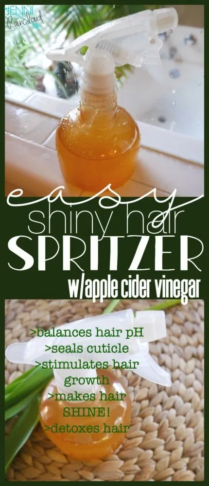 DIY Apple Cider Vinegar Rinse for Shiny Hair - Jenni Raincloud - DIY Apple Cider Vinegar Rinse for Shiny Hair - Jenni Raincloud -   19 style Hair diy ideas