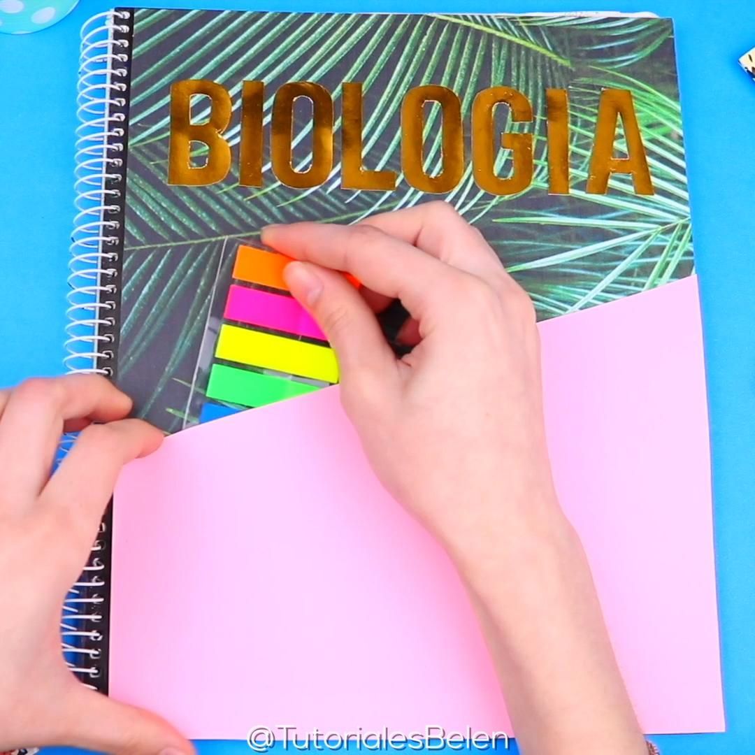 Como decorar tus cuadernos y agendas | DIY Notebook Decor Ideas - Como decorar tus cuadernos y agendas | DIY Notebook Decor Ideas -   diy Videos cuadernos
