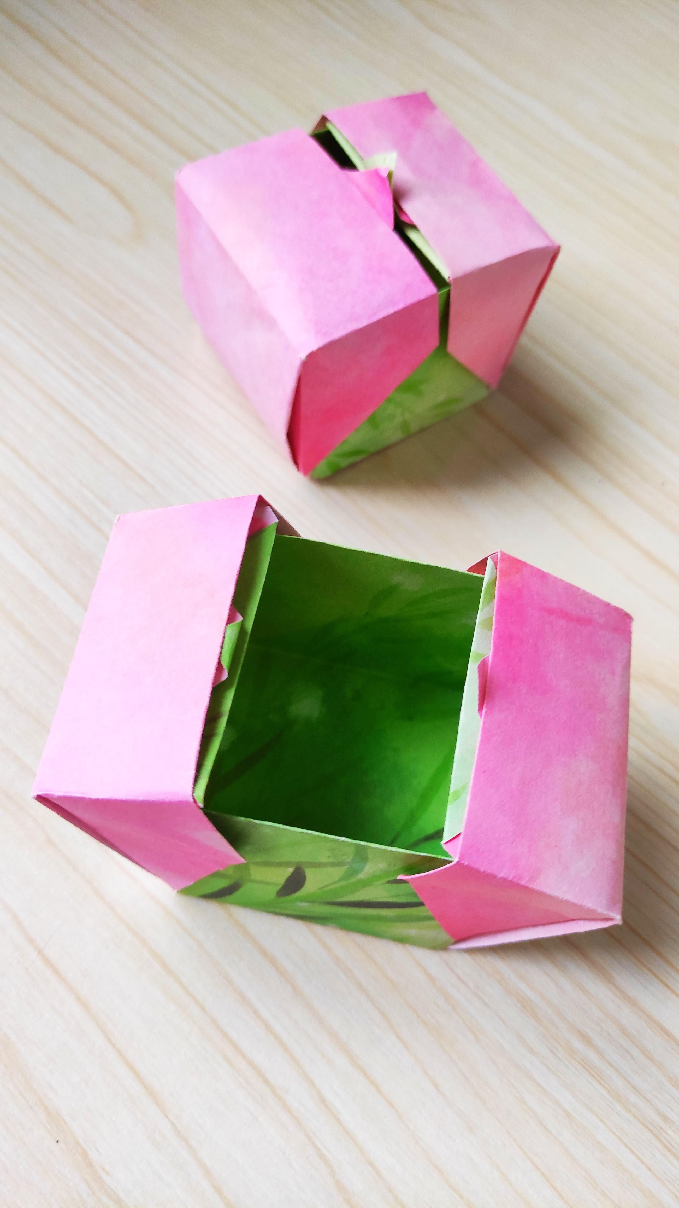 DIY Paper Storage Box Origami Tutorial - DIY Paper Storage Box Origami Tutorial -   22 diy Videos cuadernos ideas