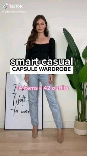 Build your own smart casual capsule wardrobe - Build your own smart casual capsule wardrobe -   22 style Feminino videos ideas