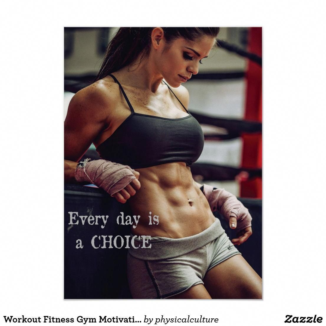 Workout Motivational Poster - Workout Motivational Poster -   24 fitness Transformation black women ideas