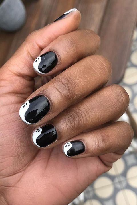 These Halloween Nail Ideas Are the Perfect Combo of Creepy and Cute - These Halloween Nail Ideas Are the Perfect Combo of Creepy and Cute -   14 beauty nails ideas