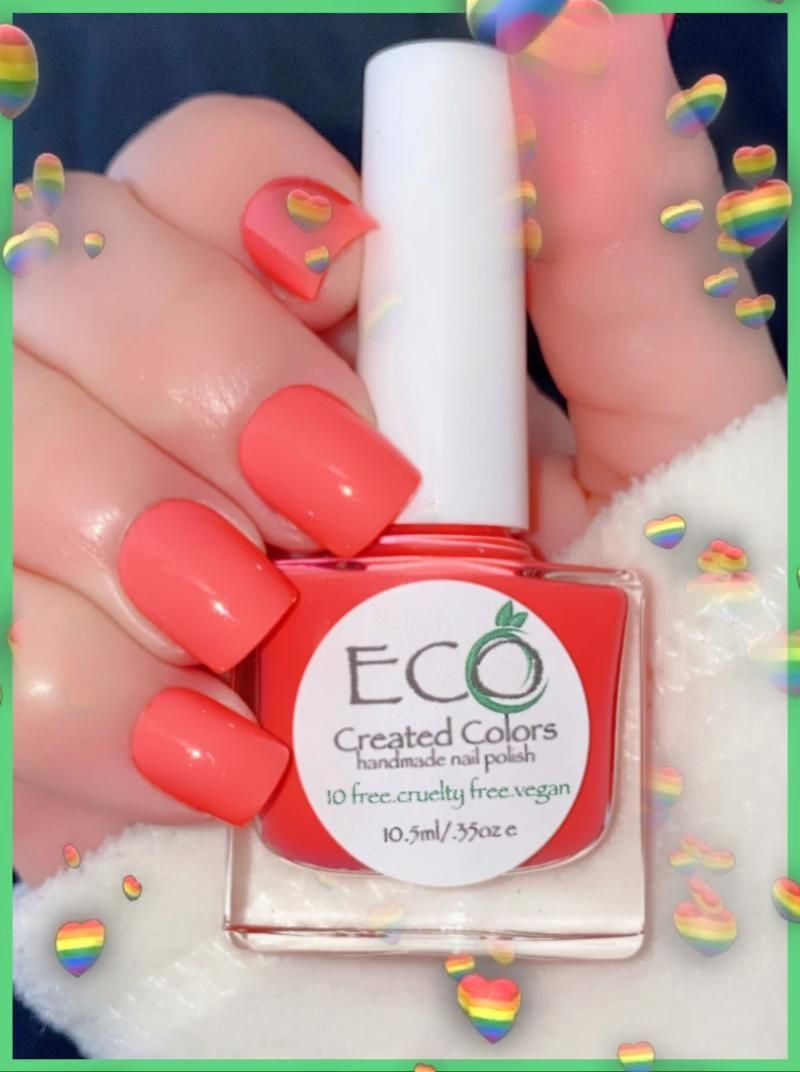 Peach-Nik Coral/Orange/Pink Nail Polish 10 Free Polish | Etsy - Peach-Nik Coral/Orange/Pink Nail Polish 10 Free Polish | Etsy -   15 beauty Nails coral ideas