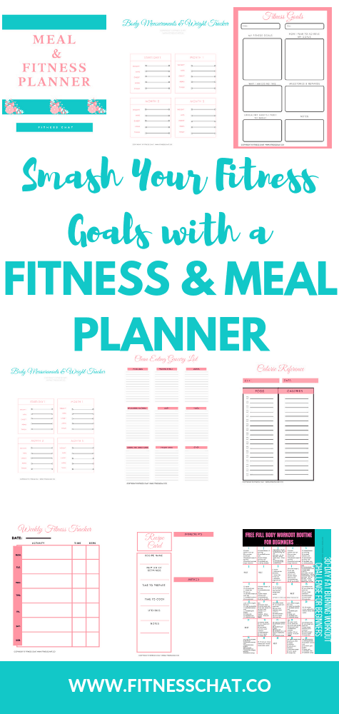 Printable Health and Fitness Planner to Help You Smash Your Goals - Printable Health and Fitness Planner to Help You Smash Your Goals -   15 fitness Journal rewards ideas