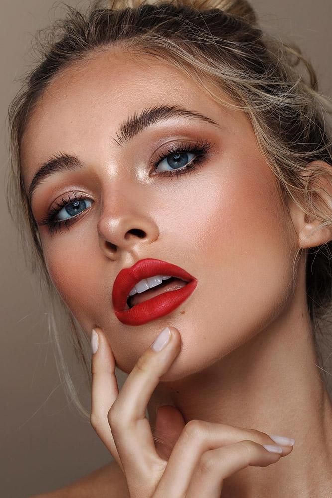 16 beauty Makeup red ideas