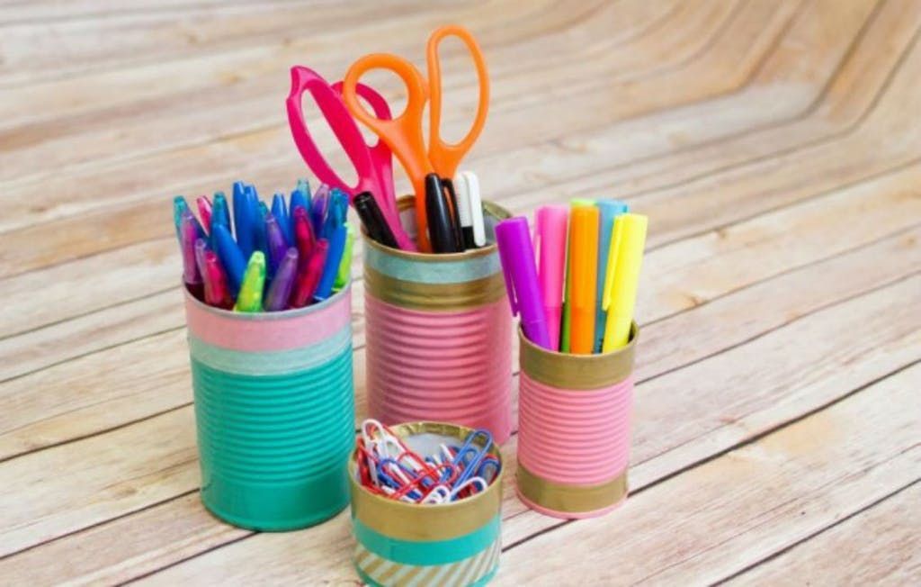 18 Clever Ways to Organize School Supplies - 18 Clever Ways to Organize School Supplies -   16 diy School Supplies vintage ideas