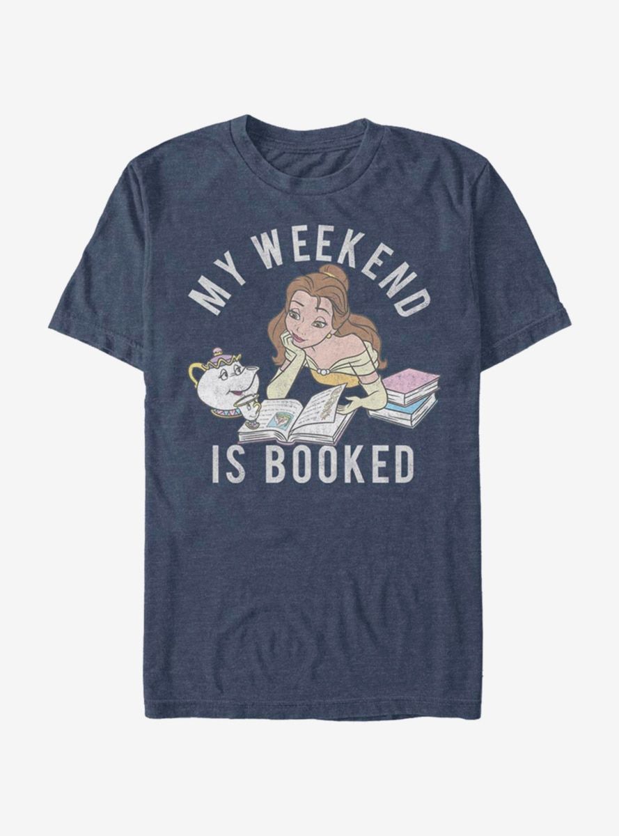 Disney Beauty and The Beast Booked T-Shirt - Disney Beauty and The Beast Booked T-Shirt -   beauty And The Beast book