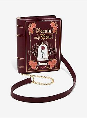 Danielle Nicole Disney Beauty and the Beast Book Crossbody Bag - BoxLunch Exclusive - Danielle Nicole Disney Beauty and the Beast Book Crossbody Bag - BoxLunch Exclusive -   17 beauty And The Beast book ideas
