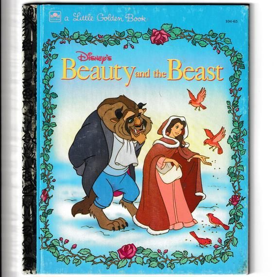 Disney's BEAUTY and the BEAST Little Golden Book (c) 1992 Vintage Read Aloud Stories Hardcover Child - Disney's BEAUTY and the BEAST Little Golden Book (c) 1992 Vintage Read Aloud Stories Hardcover Child -   17 beauty And The Beast book ideas
