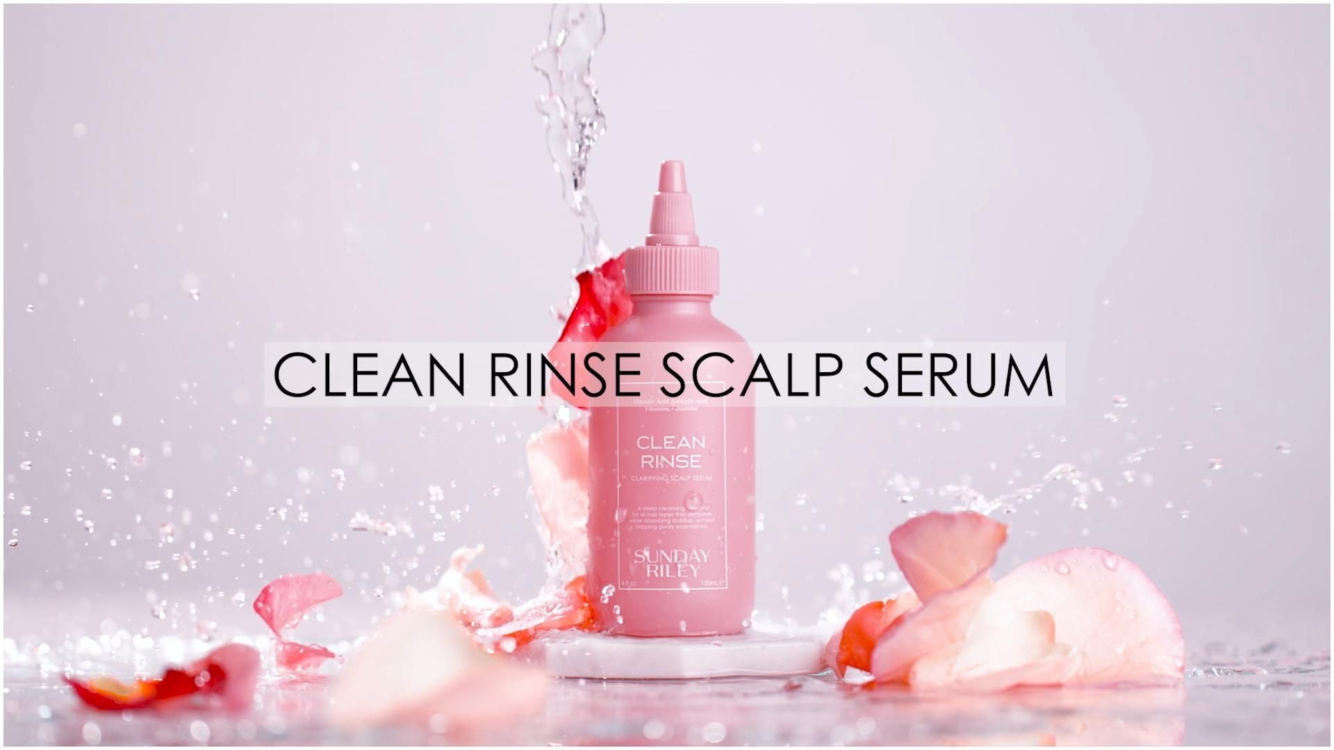 Clean Rinse Clarifying Scalp Serum from Sunday Riley - Clean Rinse Clarifying Scalp Serum from Sunday Riley -   17 beauty Products background ideas
