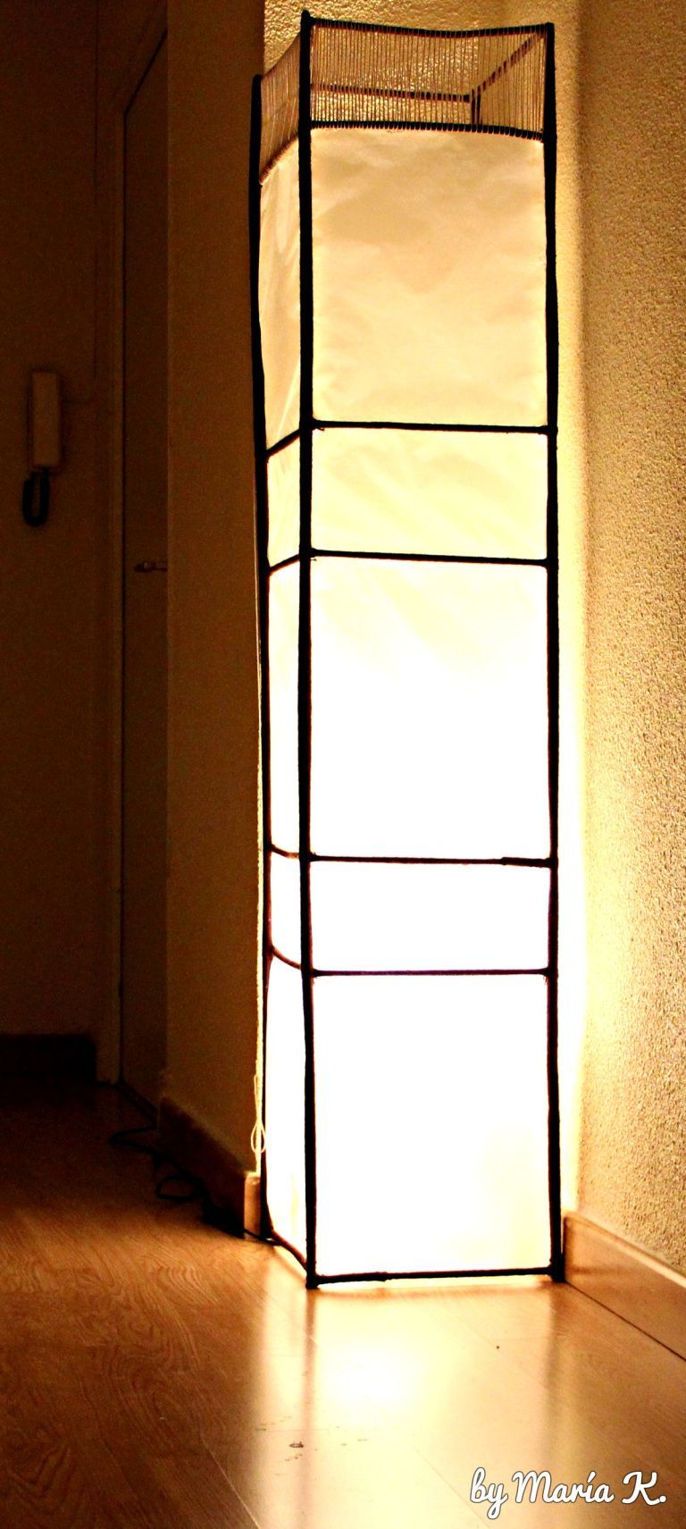 Japanese style floor lamp DIY - Japanese style floor lamp DIY -   17 diy Cuarto paso a paso ideas