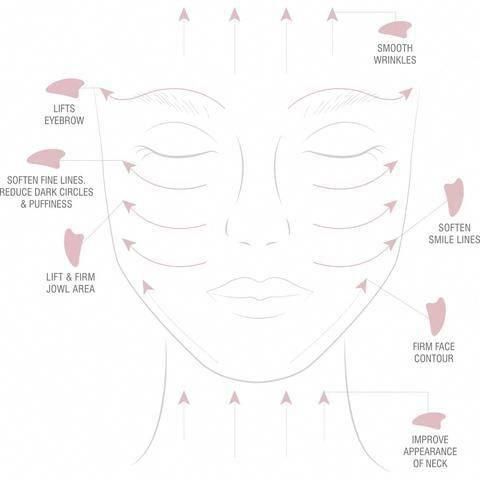 Crystal Contour Gua Sha • Rose Quartz Beauty Tool - Crystal Contour Gua Sha • Rose Quartz Beauty Tool -   17 facial beauty Poster ideas