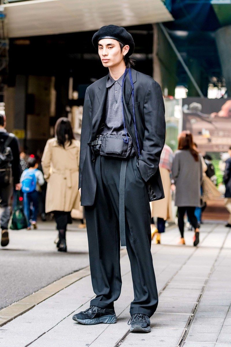 The Best Street Style From Tokyo Fashion Week Fall 2018 - The Best Street Style From Tokyo Fashion Week Fall 2018 -   17 style Mens japan ideas