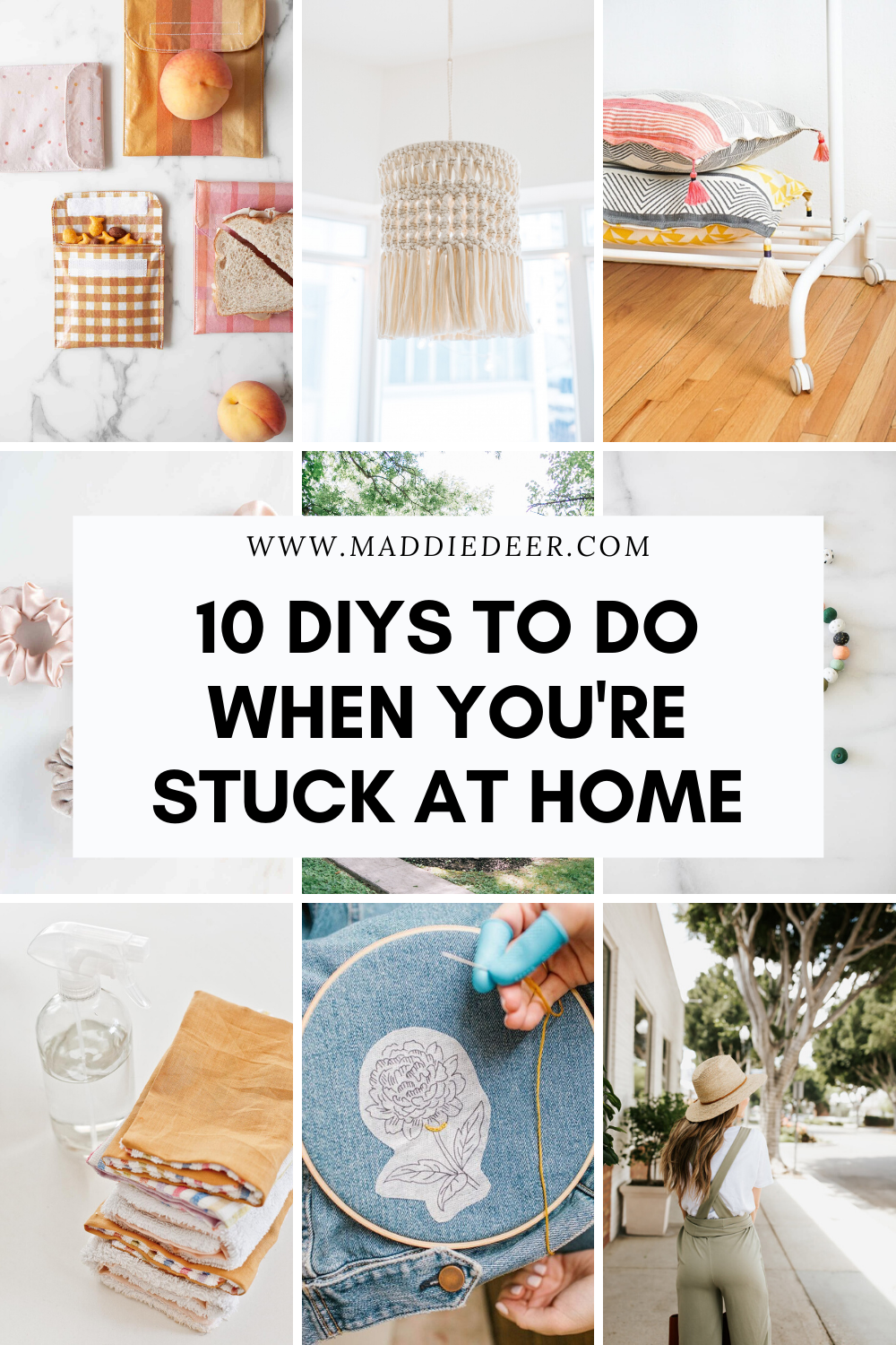 10 DIYs to Do When You're Stuck at Home - 10 DIYs to Do When You're Stuck at Home -   18 diy 100 inspiration ideas