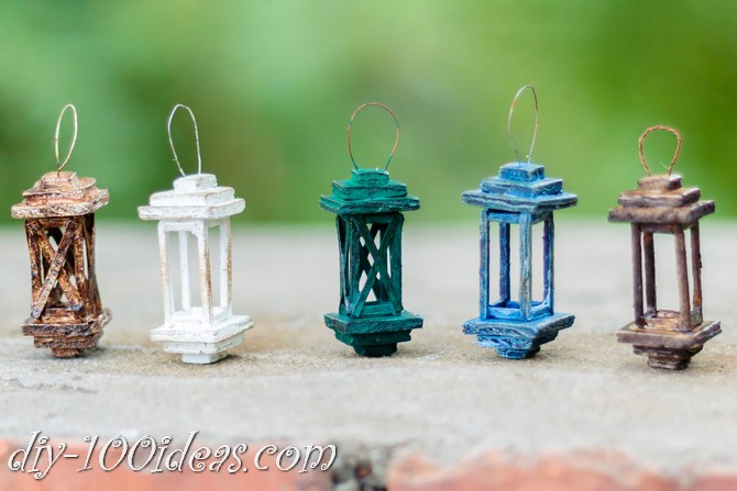 DIY mini lanterns - DIY mini lanterns -   18 diy 100 inspiration ideas
