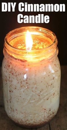 DIY Cinnamon Candles - DIY Cinnamon Candles -   18 diy Candles homemade ideas