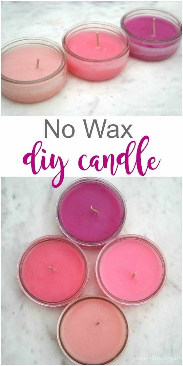No Wax DIY Candle - Pinned and Repinned - No Wax DIY Candle - Pinned and Repinned -   18 diy Candles homemade ideas
