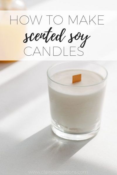How to make scented soy candles - homemade candles with essential oils - How to make scented soy candles - homemade candles with essential oils -   18 diy Candles homemade ideas