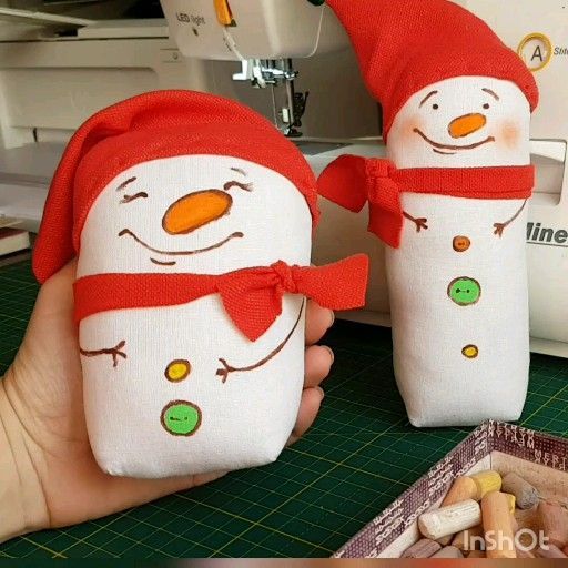 Snowman doll pattern - Snowman doll pattern -   18 diy Christmas Decorations sewing ideas