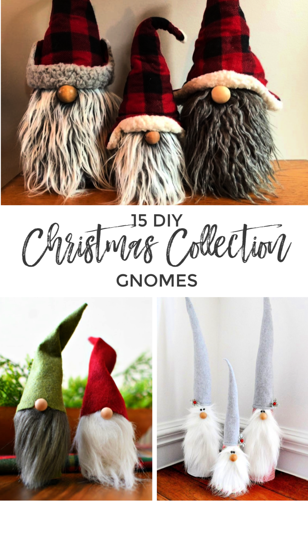 DIY Christmas Gnome Collection | Roost + Restore - DIY Christmas Gnome Collection | Roost + Restore -   18 diy Christmas Decorations sewing ideas