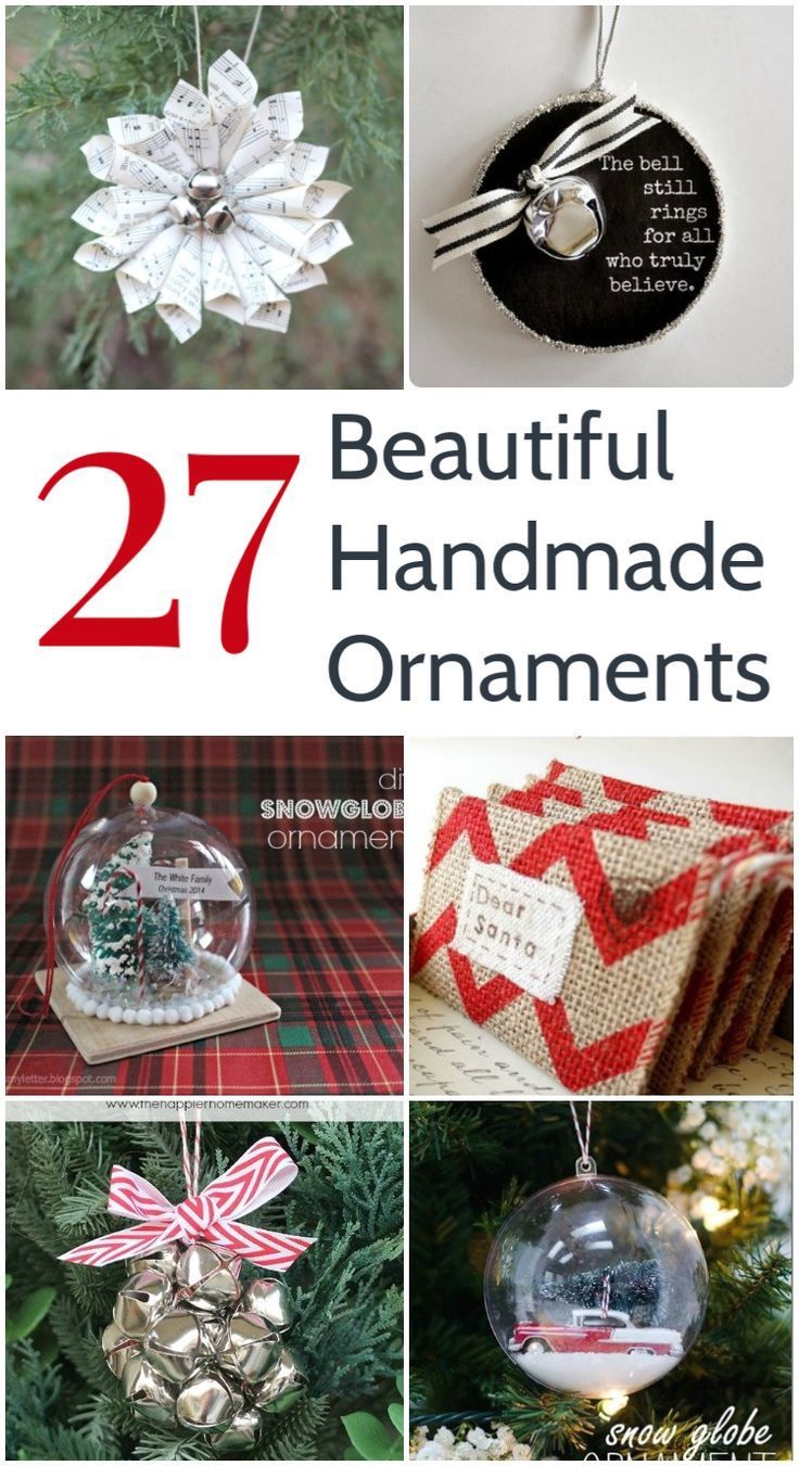 18 diy Christmas ornaments ideas