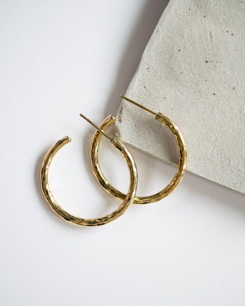 Hammered Hoops - Hammered Hoops -   18 diy Clothes simple ideas