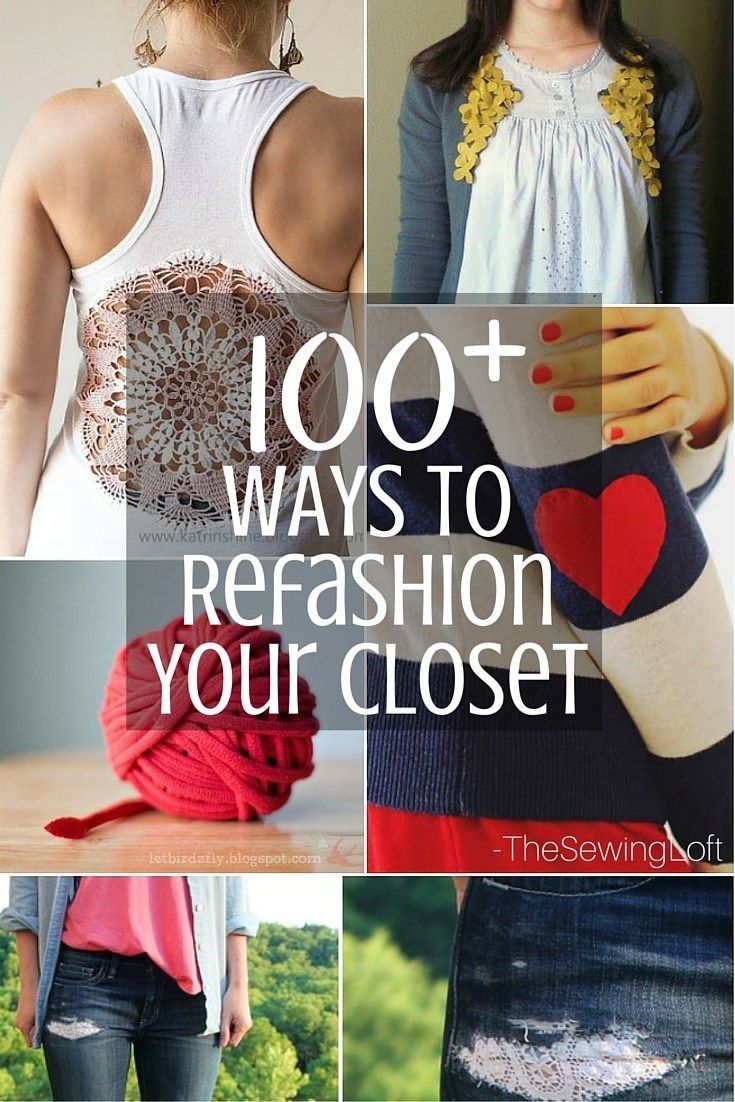Clothing Refashion For Your Closet - The Daily Seam - Clothing Refashion For Your Closet - The Daily Seam -   18 diy Clothes simple ideas