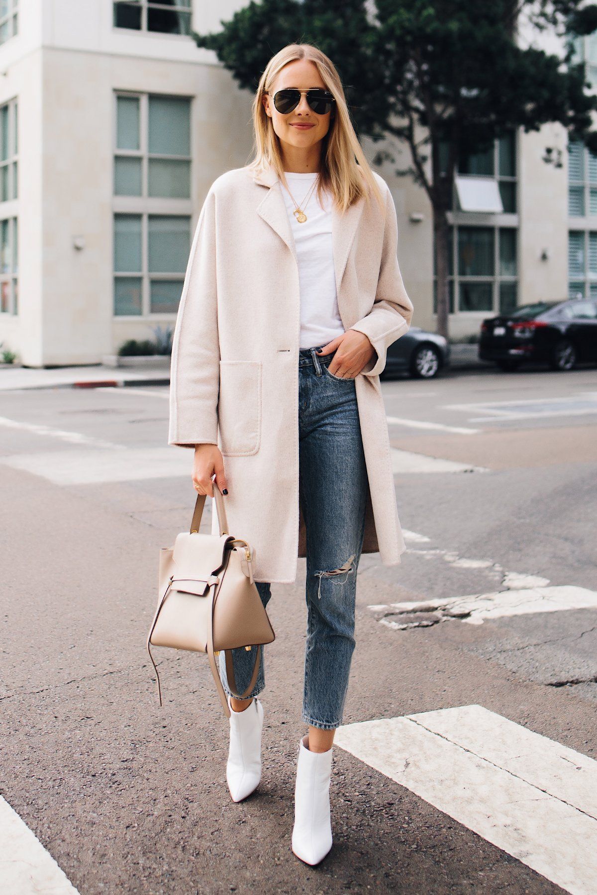 How To Wear White Ankle Booties - How To Wear White Ankle Booties -   18 street style Winter ideas