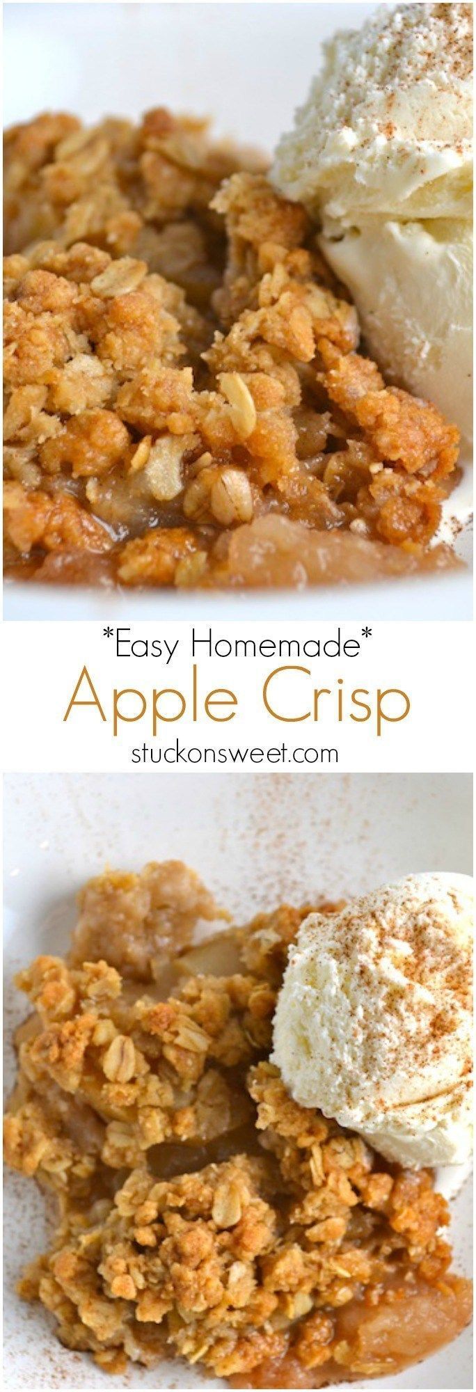 Apple Crisp - Stuck On Sweet - Apple Crisp - Stuck On Sweet -   19 apple crisp easy recipes ideas