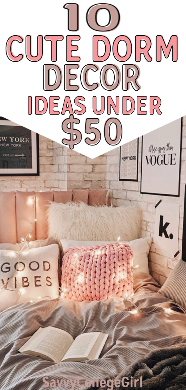 10 Cute Dorm Rooms You Will Want To Copy - SavvyCollegeGirl - 10 Cute Dorm Rooms You Will Want To Copy - SavvyCollegeGirl -   19 diy Decorations college ideas