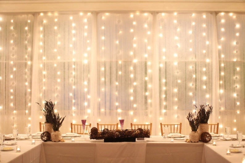 LED Window Curtain Lights- Warm White Energy Efficient Fairy Twinkle Lights- 300 Lights- Waterproof- Wedding Decor- Special Events - LED Window Curtain Lights- Warm White Energy Efficient Fairy Twinkle Lights- 300 Lights- Waterproof- Wedding Decor- Special Events -   19 diy Decorations event ideas