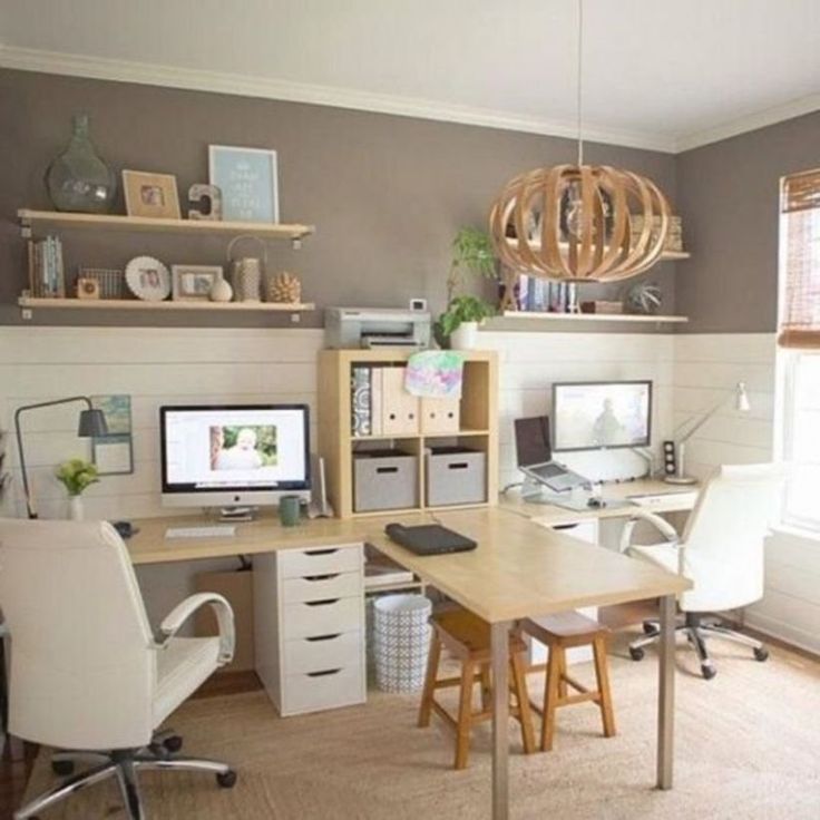 15 Cool Home Offices and Ideas to Revamp Your Setup - 15 Cool Home Offices and Ideas to Revamp Your Setup -   19 diy desk ideas