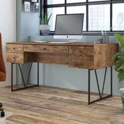 Rocklin Solid Wood Desk - Rocklin Solid Wood Desk -   19 diy Desk industrial ideas