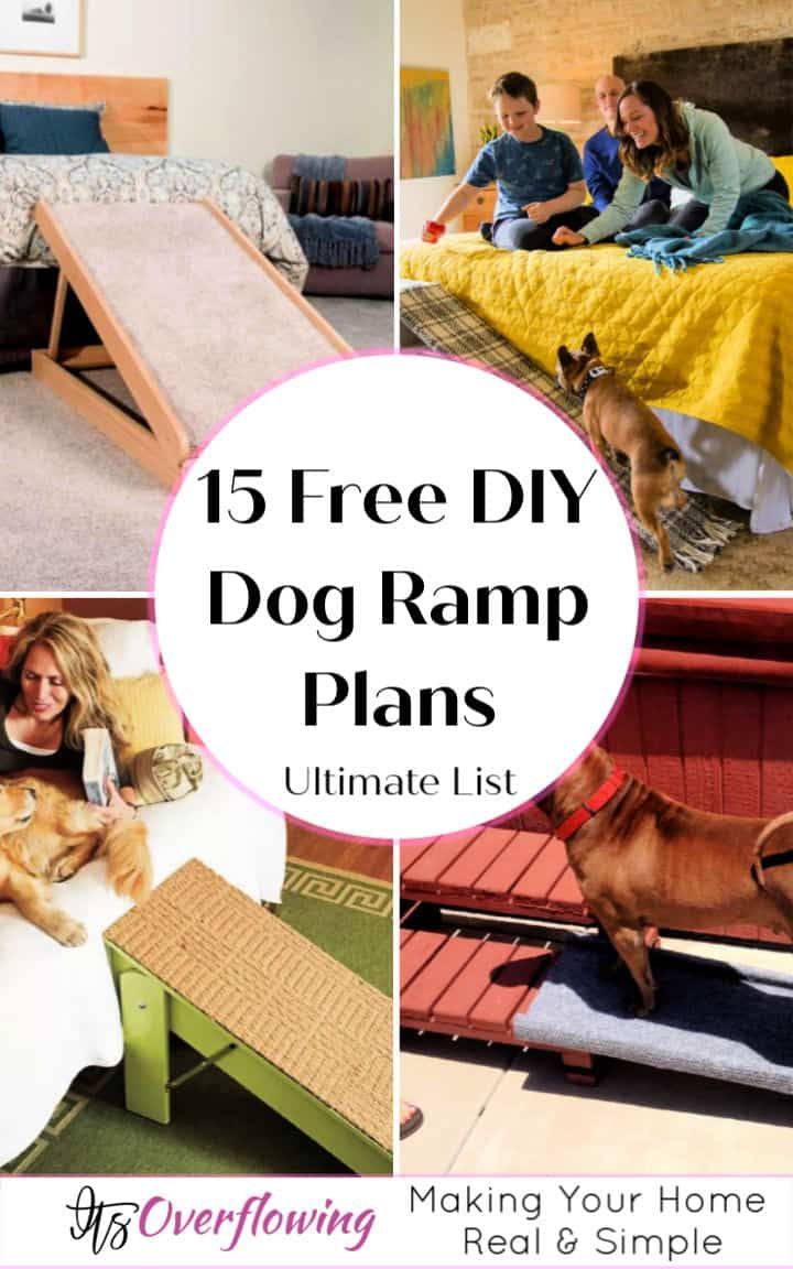 15 Free DIY Dog Ramp Plans With Detailed Instructions - 15 Free DIY Dog Ramp Plans With Detailed Instructions -   19 diy Dog organization ideas