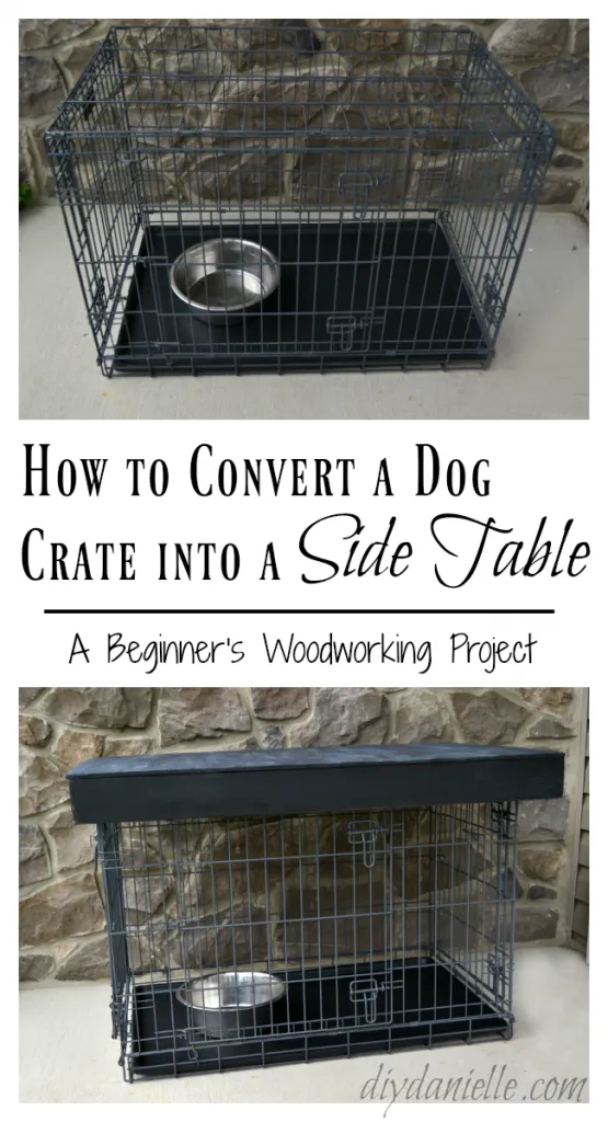 DIY Dog Crate Table Topper - DIY Danielle - DIY Dog Crate Table Topper - DIY Danielle -   19 diy Dog organization ideas