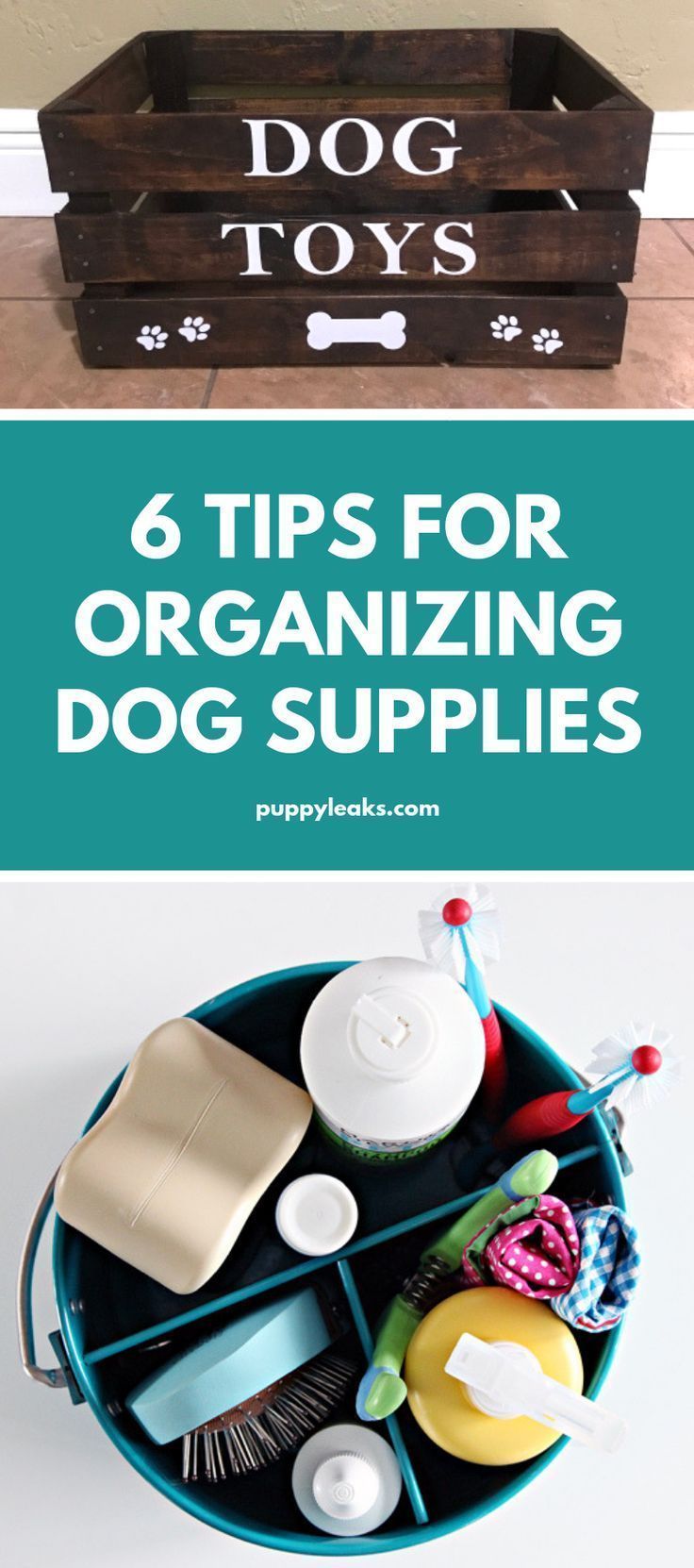 Tips For Organizing Your Dog Supplies - Puppy Leaks - Tips For Organizing Your Dog Supplies - Puppy Leaks -   19 diy Dog organization ideas