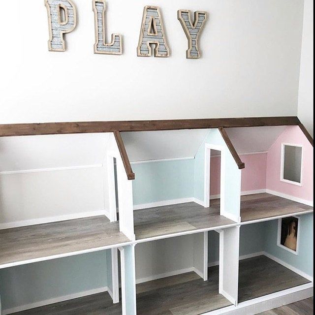 Doll House Plans for American Girl or 18 inch dolls - 6 Room Horizontal - NOT ACTUAL HOUSE - Doll House Plans for American Girl or 18 inch dolls - 6 Room Horizontal - NOT ACTUAL HOUSE -   19 diy House doll ideas