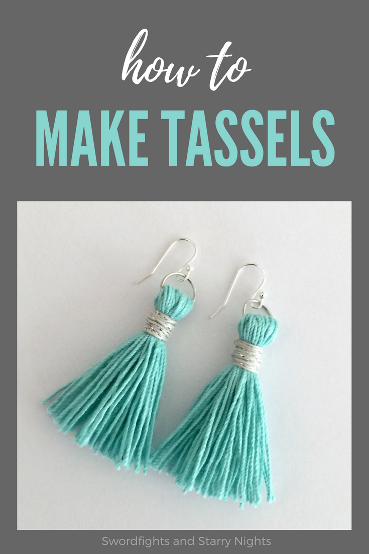 It's easy to make tassels for earrings, accessories, and more! - It's easy to make tassels for earrings, accessories, and more! -   19 diy Jewelry for teens ideas