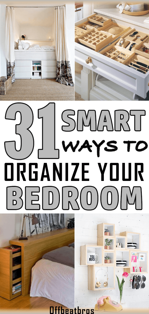 31 Bedroom Organization Ideas You Should Not Mis - 31 Bedroom Organization Ideas You Should Not Mis -   diy Organization bedroom