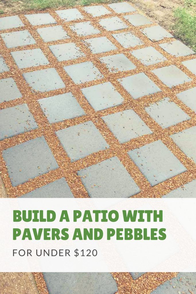 How to Build a DIY Patio for Under $120 | Outdoor Spaces - How to Build a DIY Patio for Under $120 | Outdoor Spaces -   19 diy Outdoor flooring ideas