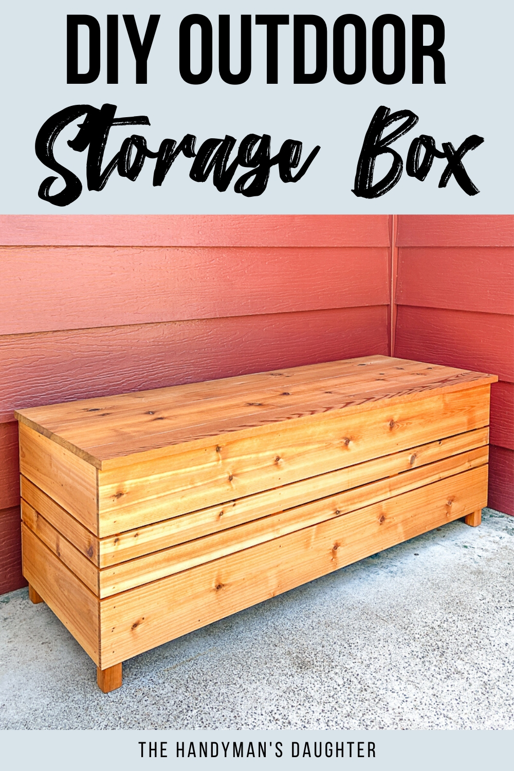 DIY Outdoor Storage Box with Free Plans - DIY Outdoor Storage Box with Free Plans -   19 diy Outdoor storage ideas