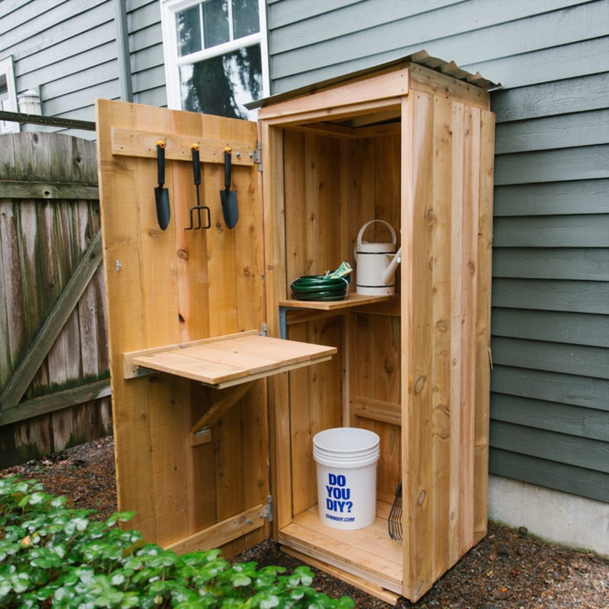 How to Build a DIY Garden Storage Shed - How to Build a DIY Garden Storage Shed -   19 diy Outdoor storage ideas