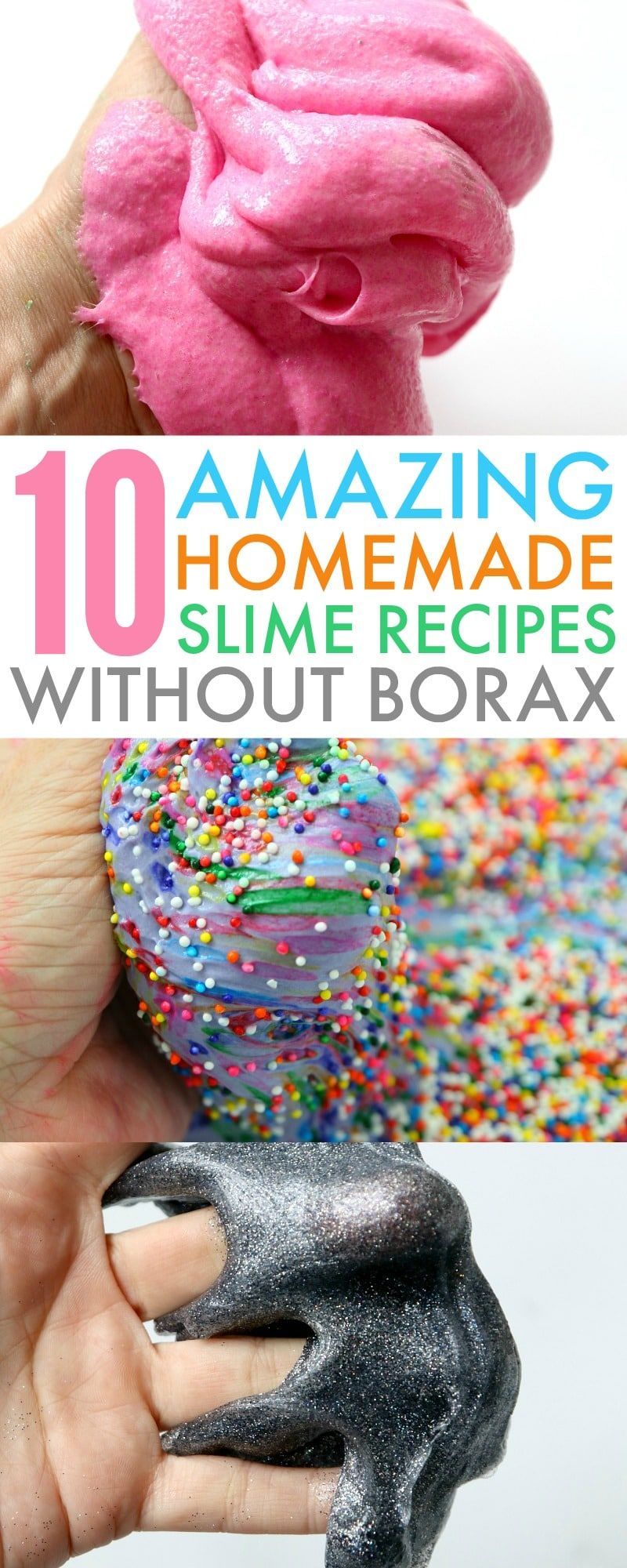 How To Make Slime Without Borax - 10 Amazing Homemade Slime Recipes - How To Make Slime Without Borax - 10 Amazing Homemade Slime Recipes -   19 diy Slime without borax ideas