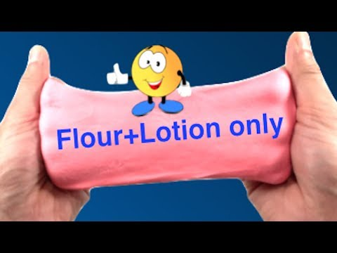 How To Make Slime With Flour and Lotion!! DIY Slime Without Glue or Water - How To Make Slime With Flour and Lotion!! DIY Slime Without Glue or Water -   19 diy Slime without borax ideas